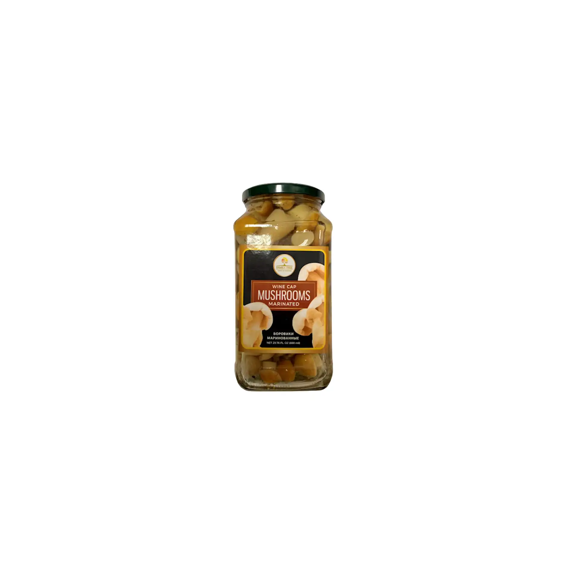 MUSHROOMS STROPHARIA WINE CAP MARINATED 12/880GR FAMILY TREE*