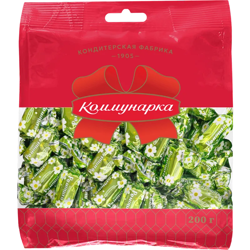 CANDIES PACKED CHOCOLATE ROMASHKA 20/200GR KOMMUNARKA N374