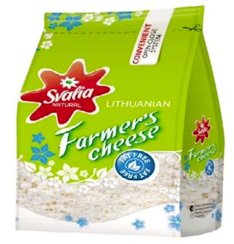 FARMER CHEESE CLASSIC 0.5% 10/200GR SVALIA LITHUANIA SV501