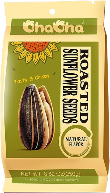 SUNFLOWER SEEDS ROASTED 18/250GR CHACHA