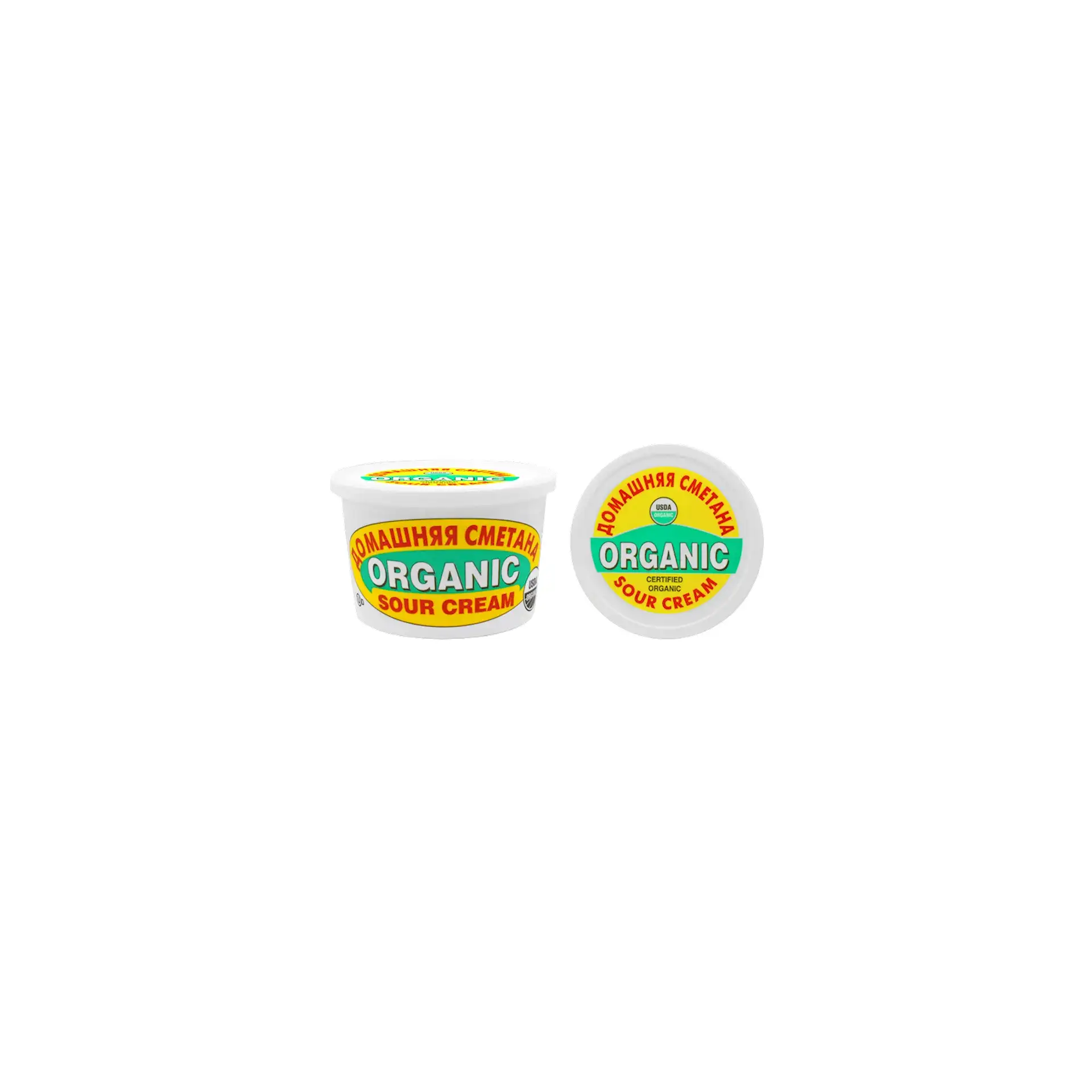 SOUR CREAM HOMEMADE ORGANIC 6/425GR FOUR SEASONS N301
