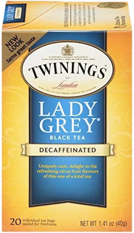 D- TEA TWININGS DECAF LADY GRAY 6/(20X2GR) ENGLAND N5304