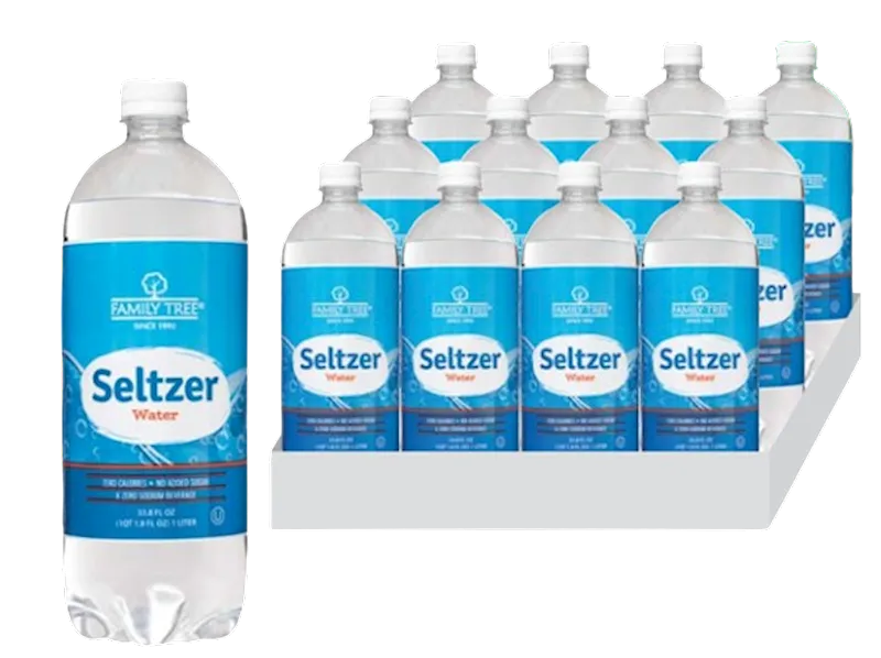 WATER MINERAL SELTZER 12/1L FAMILY TREE