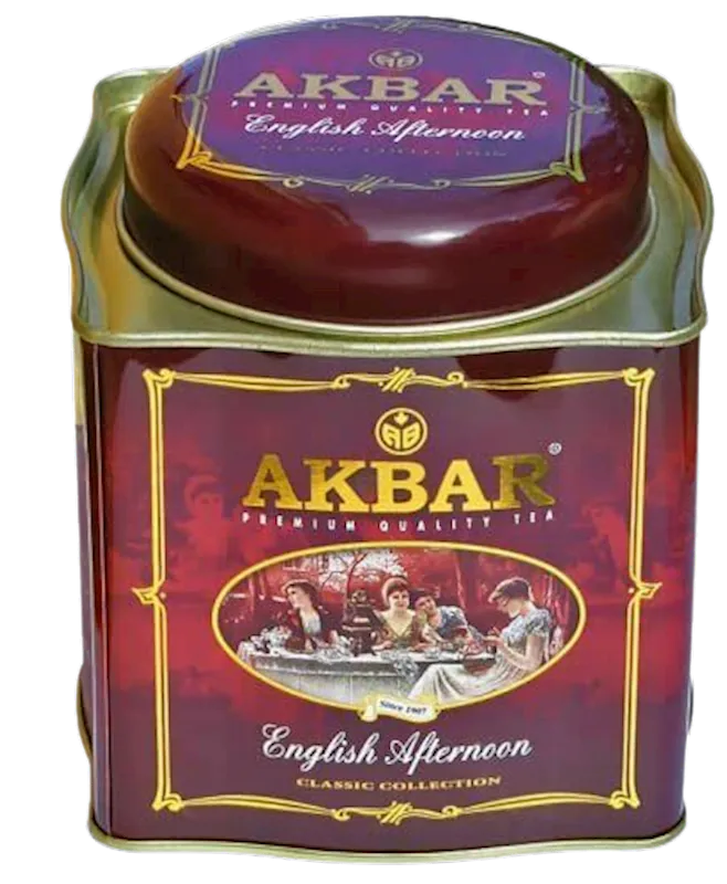 D- TEA AKBAR BLACK CEYLON ENGLISH AFTERNOON 12/250GR SRI-LANKA
