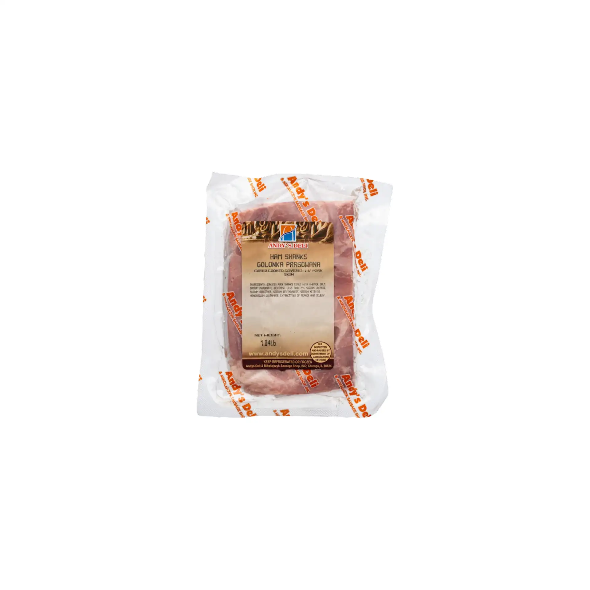 HAM SHANKS / GOLONKA PRASOWANA 40/40LB CHUNK ANDY'S N1180