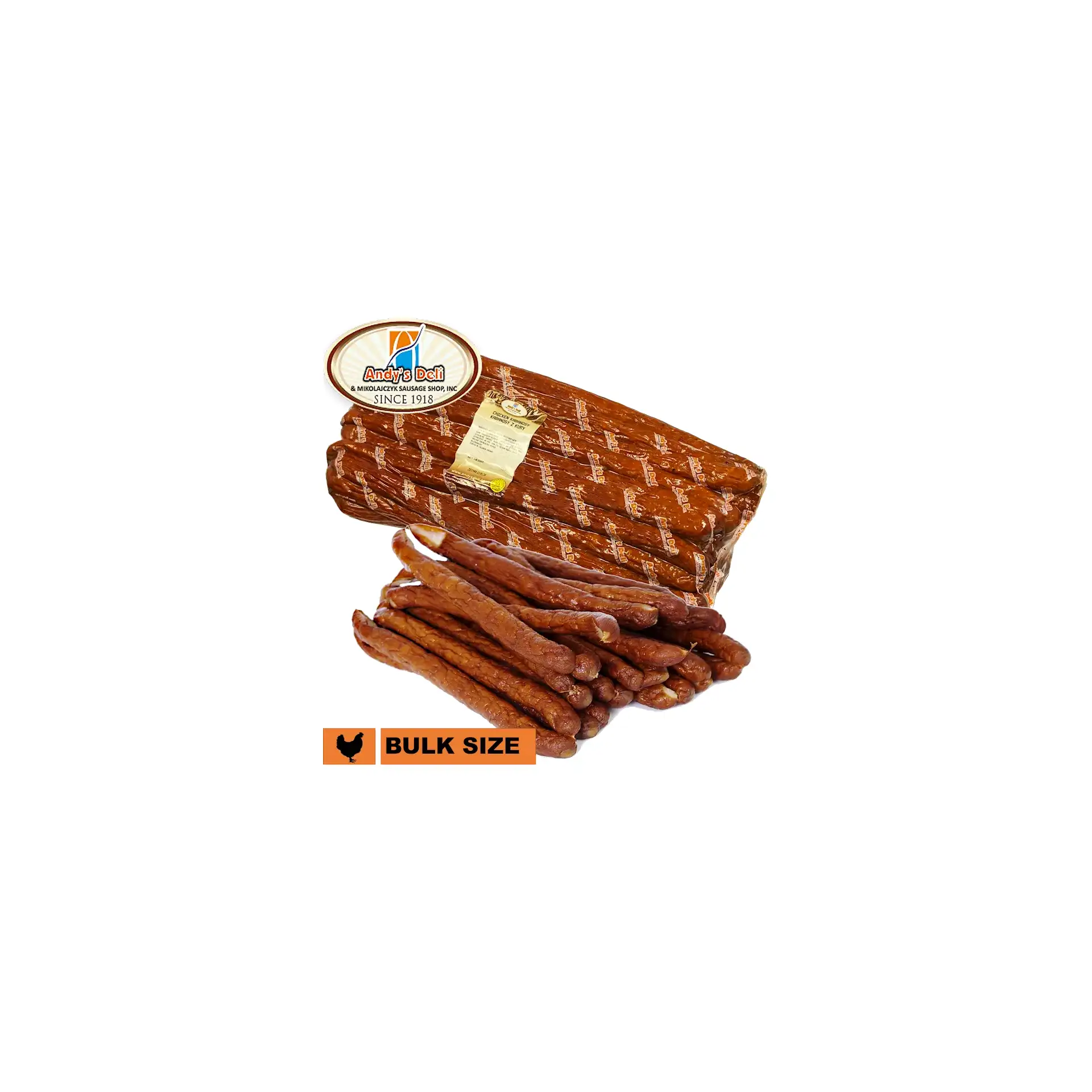 KABANOSY CHICKEN / KABANOSY Z KURY 1/5LB VP ANDY'S N5201