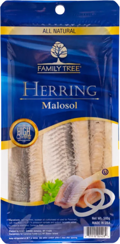 HERRING FILLET MALOSOL 12/500GR FAMILY TREE N831/26050