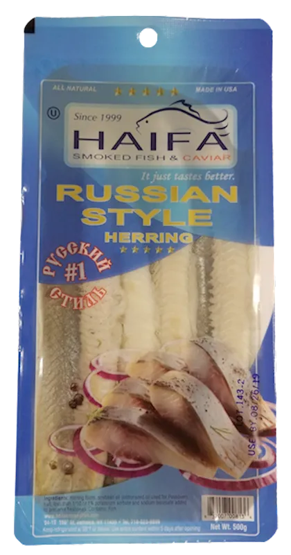 HERRING FILLET RUSSIAN STYLE 12/500GR N813