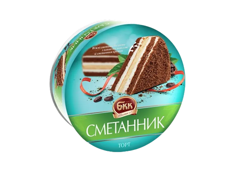 CAKE SMETANNIK 6/850GR BKK UKRAINE N4475