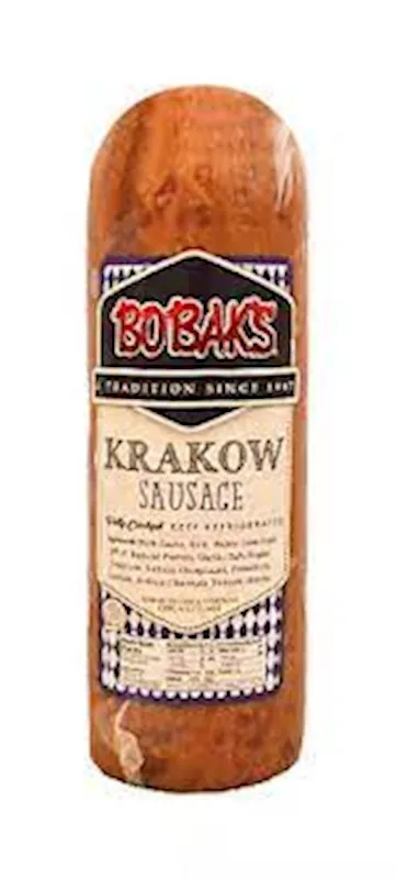 SAUSAGE KRAKOW 1/3.2 LB BOBAK N93106/17701 PRE-ORDER ONLY