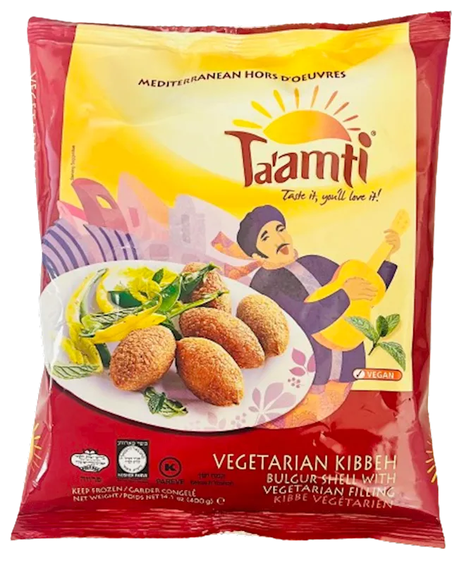 D- KIBBEH VEGETARIAN 10/400GR TA'AMTI  N950536