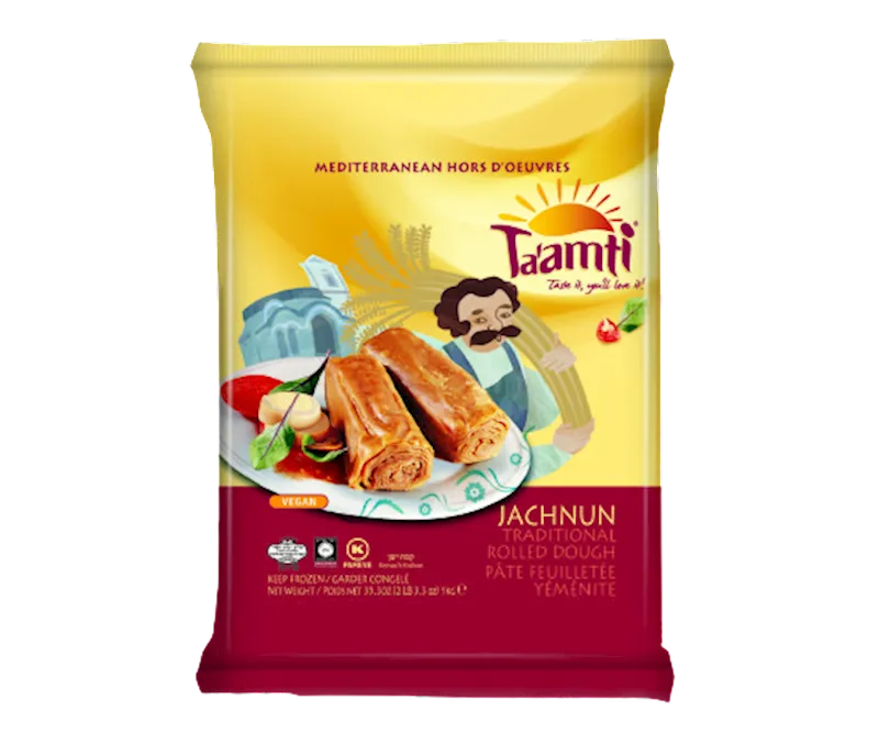 D- DOUGH ROLLED TRADITIONAL JACHNUN 12/1KG TA'AMTI N950531
