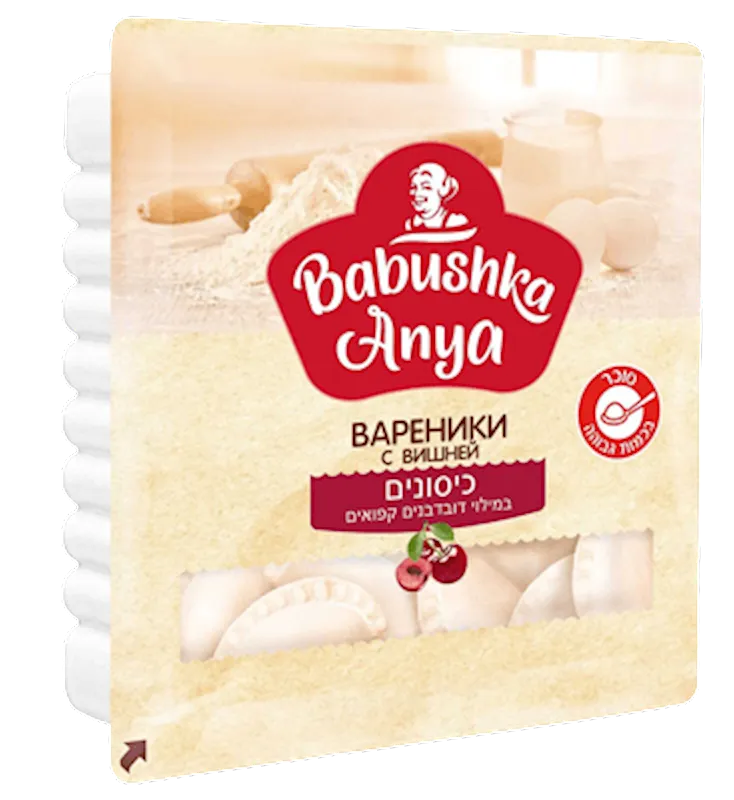 PEROGIES W/CHERRY FROZEN 6/450GR BABUSHKA  ANYA  N3121