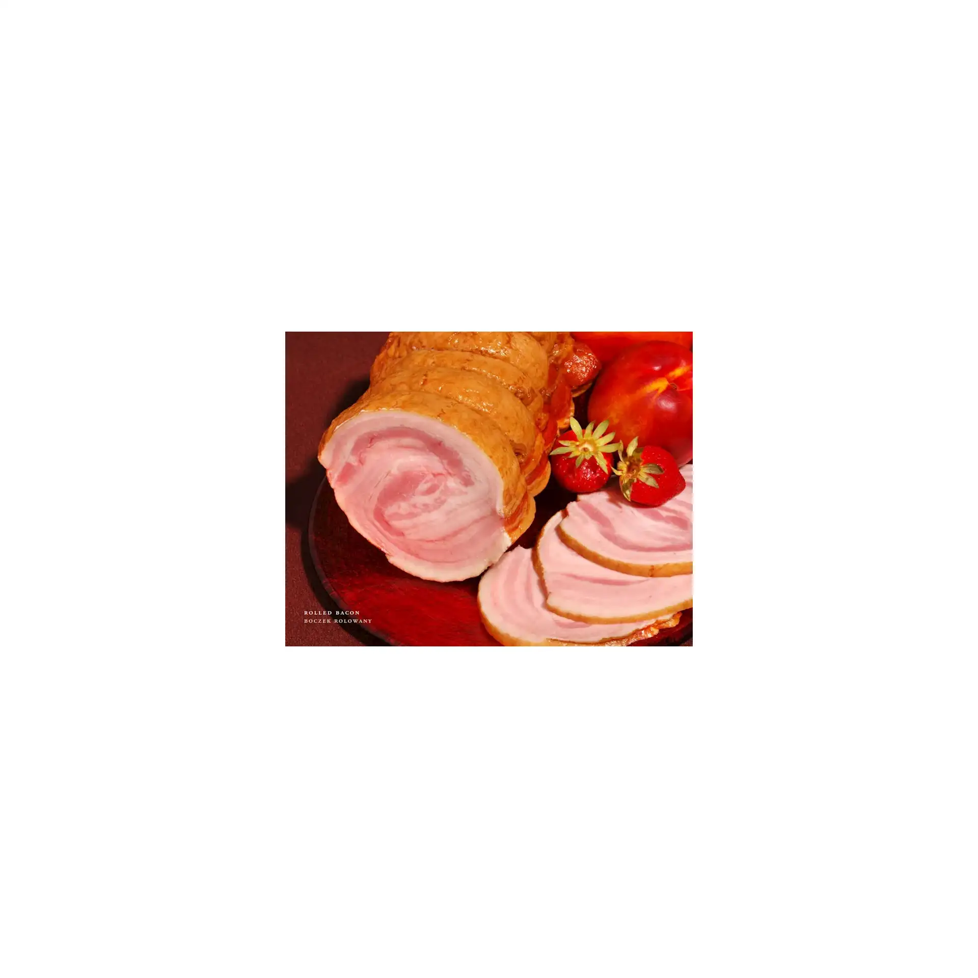 BACON ROLLED / BOCZEK ROLOWANY 12/50LB LOOSE ASHLAND NG130