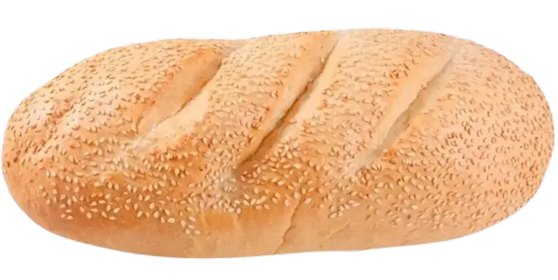 BREAD 64845 LVIVSKY BATON W/SESAME SEEDS 16/400GR HLIBPROM-AGROLA 208450