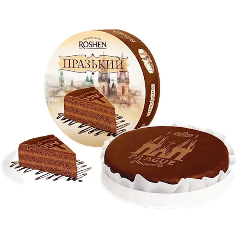 CAKE PRAGUE 6/850GR ROSHEN N0470