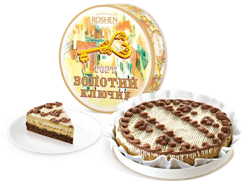 CAKE GOLDEN KEY 6/900GR ROSHEN N0708