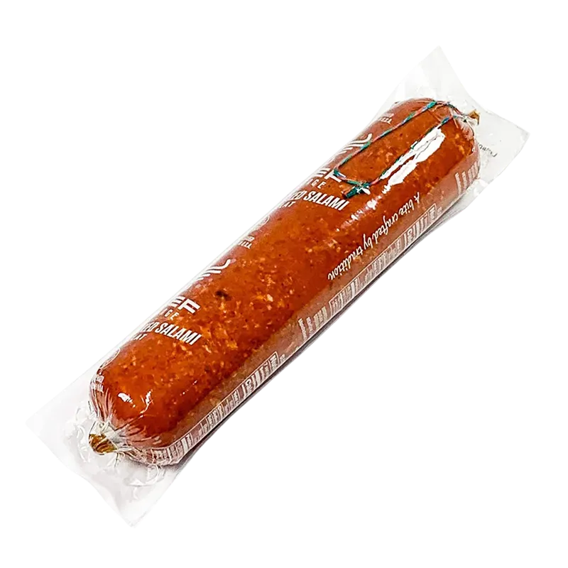 SALAMI SERVELAT CLASSIC SMOKED CHUNK 28/25LB ALEF N21-CERS/92066
