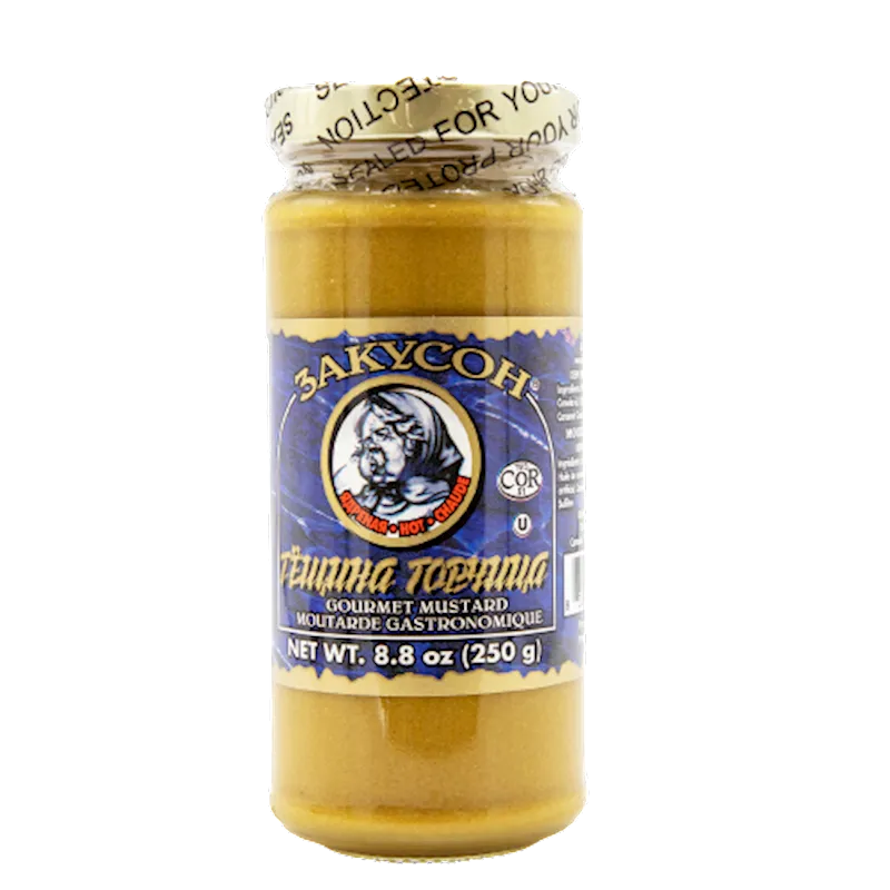 MUSTARD GOURMET HOT 12/250GR ZAKUSON NGZ-26/30520