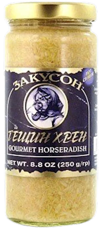 HORSEREDISH GOURMET WHITE 12/250GR ZAKUSON N30522