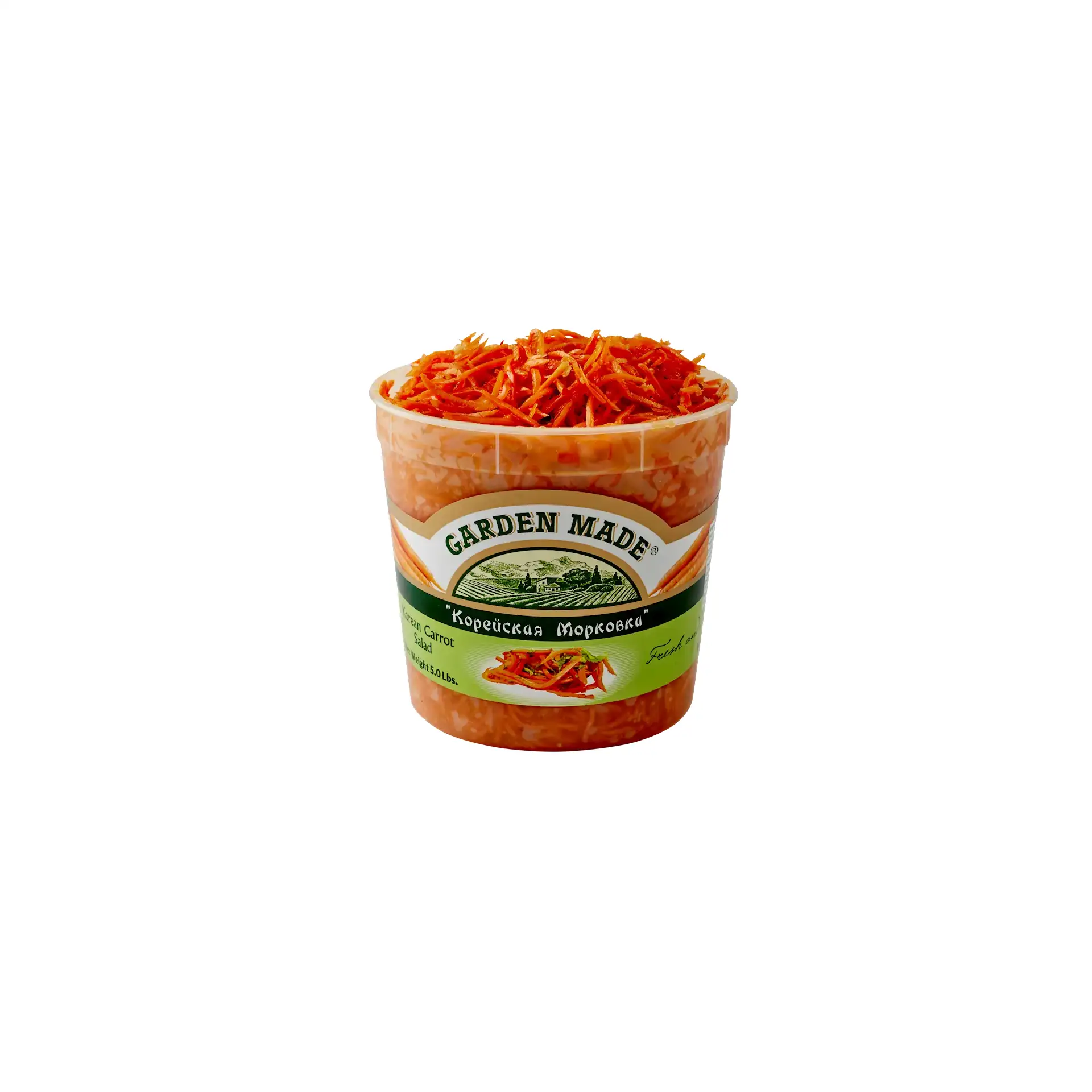 SALAD KOREAN CARROTS PREMIUM 1/5LB GARDEN MADE N30115