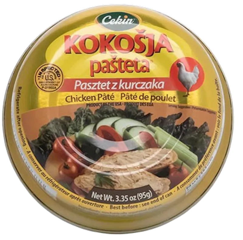 PATE CHICKEN KOKOSJA E/O 48/95GR CEKIN N97504BS