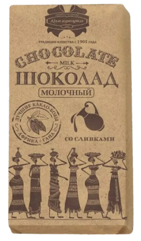 D- CHOCOLATE BAR MILK 20/85GR CRAFT KOMMUNARKA N539