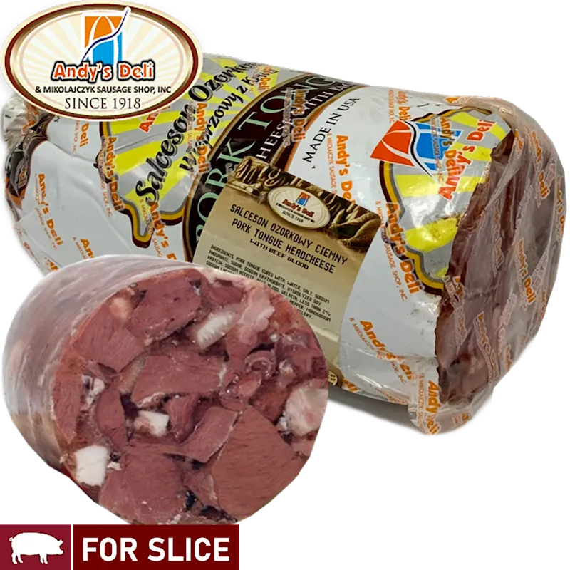 HEADCHEESE W/BEEF BLOOD / SALCESON CZARNY CWANIAK 10/40LB LOOSE GALICJA  N140