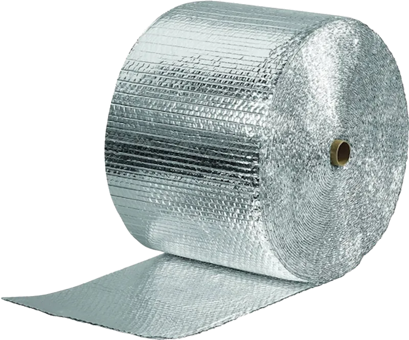 BUBBLE FILM METALIZED 4X12'X125FT
