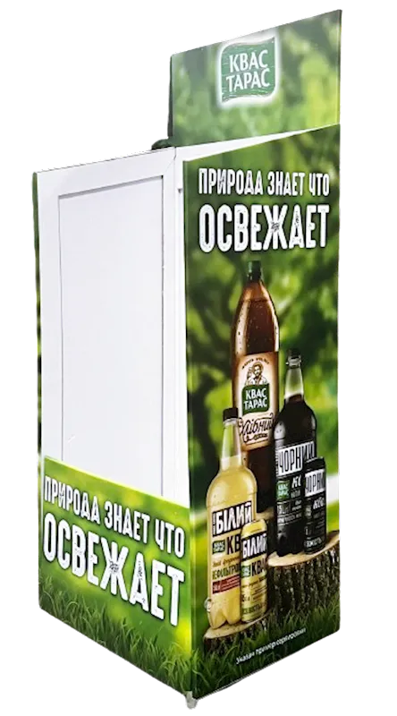 DISPLAY STAND FOR KVAS TARAS PRODUCT 1/2.15LB