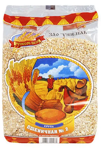 WHEAT GROATS (PSHENICHNAYA) 12/700GR RUSSKOE POLE
