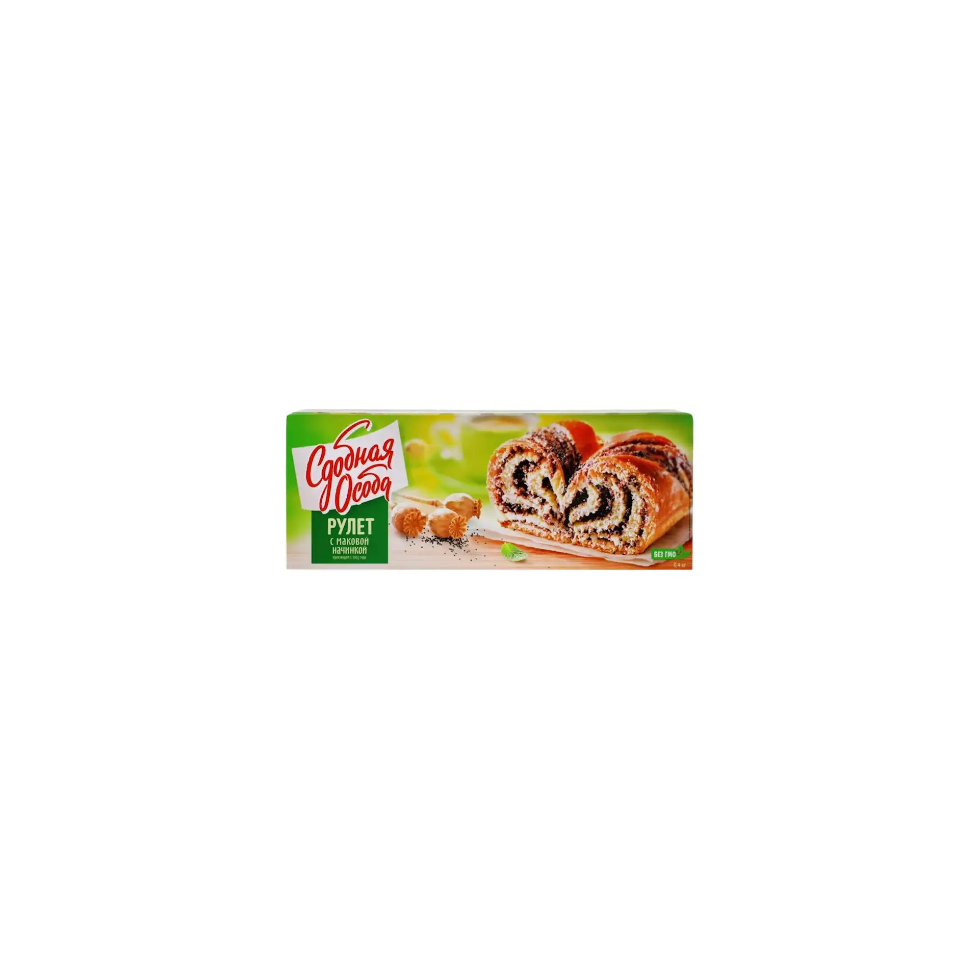 ROLL POPPY SEED /MAKOWIECZ 6/400GR CHEREMUSHKI N31278/N26
