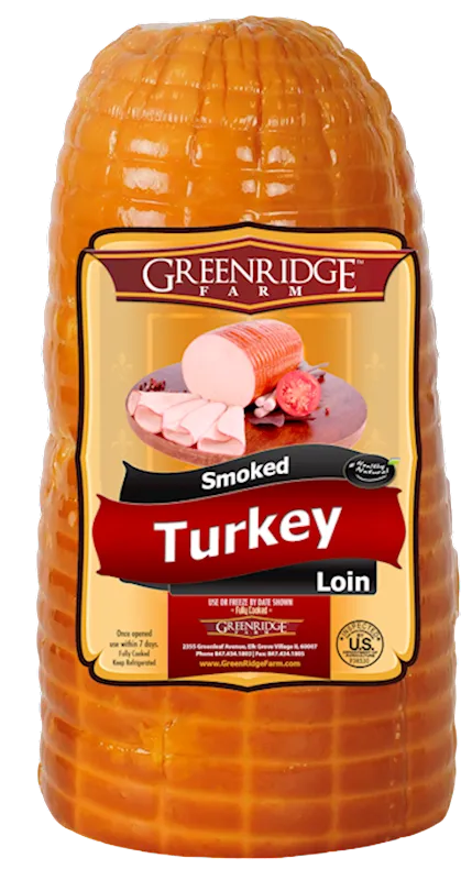 TURKEY LOIN SMOKED 6/4.6LB GREENRIDGE FARM N1212/90908203437