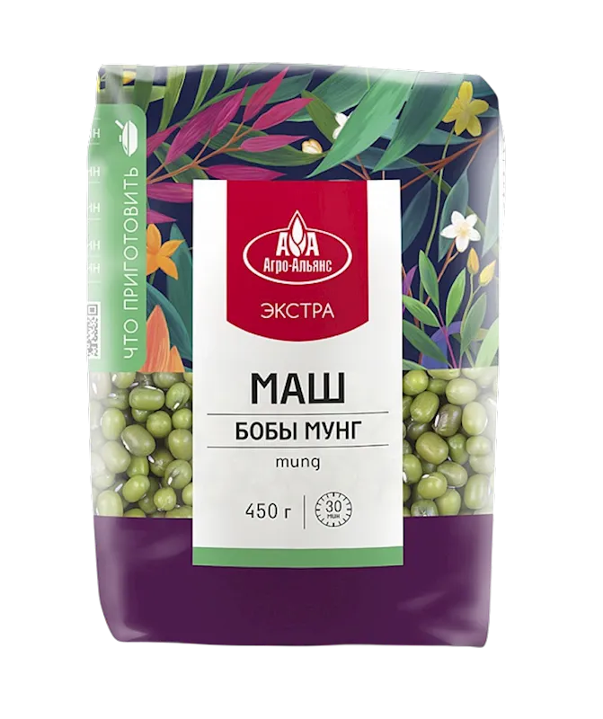 MUNG BEANS 8/450GR AGRO-ALLIANCE EXTRA