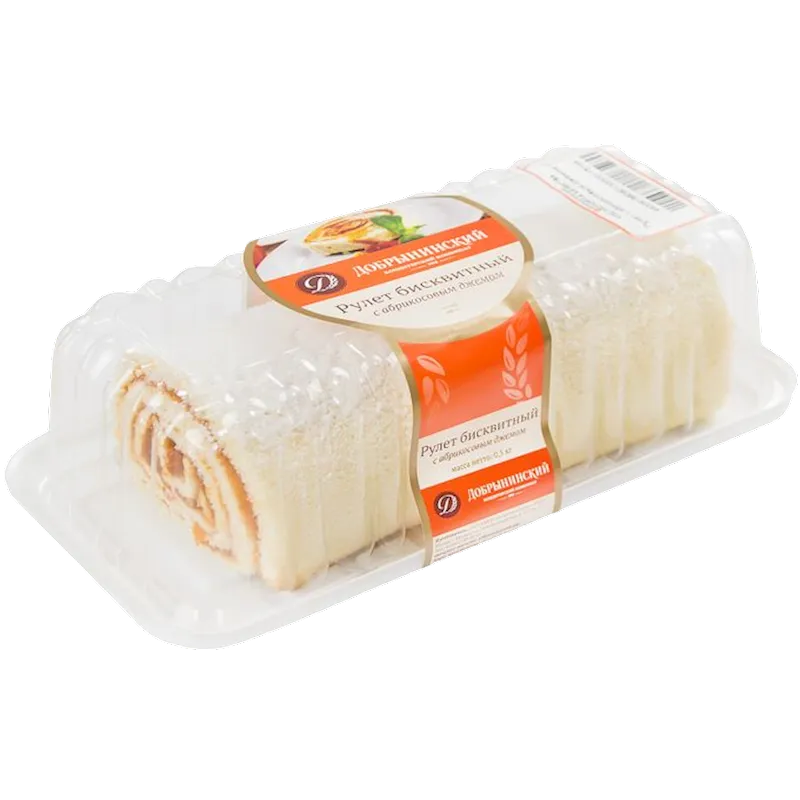 D- ROLL BISCUIT W/APRICOT JAM 6/500GR DOBRYNINSKIY N9013