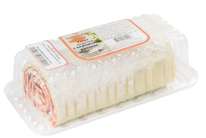 D- ROLL BISCUIT W/STRAWBERRY JAM 6/500GR DOBRYNINSKIY N9006