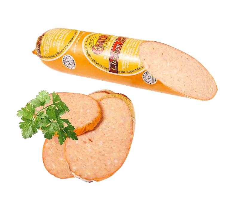 D- CHICKEN SMOKED SALAMI CHUNK (SHORT) 12/0.85LB EMIR HALAL BY LB
