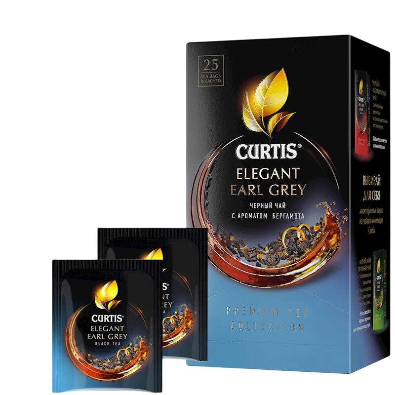 D- TEA CURTIS BLACK ELEGANT EARL GREY 12/(25X1.7GR) N27102