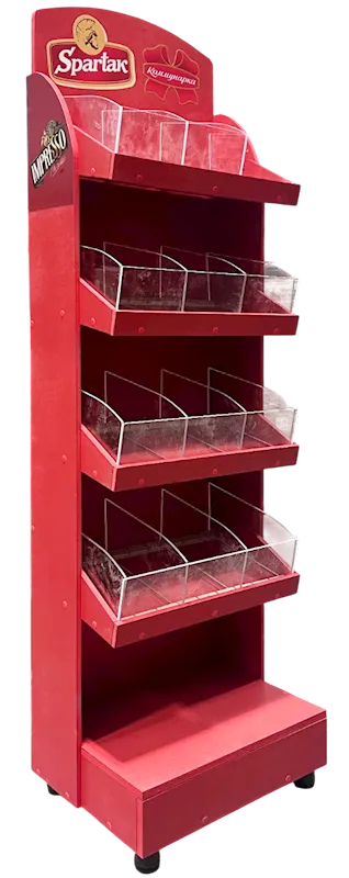 DISPLAY STAND FOR SPARTAK PRODUCT 1PC