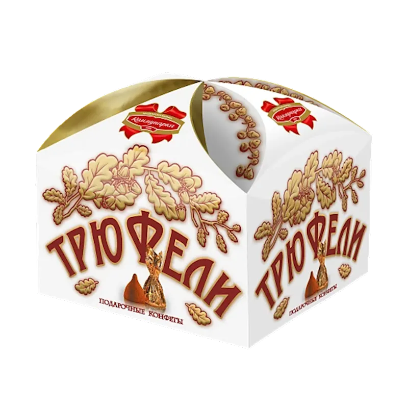 CANDIES BOXED CHOCOLATE TRUFFLES 6/300GR KOMMUNARKA N143