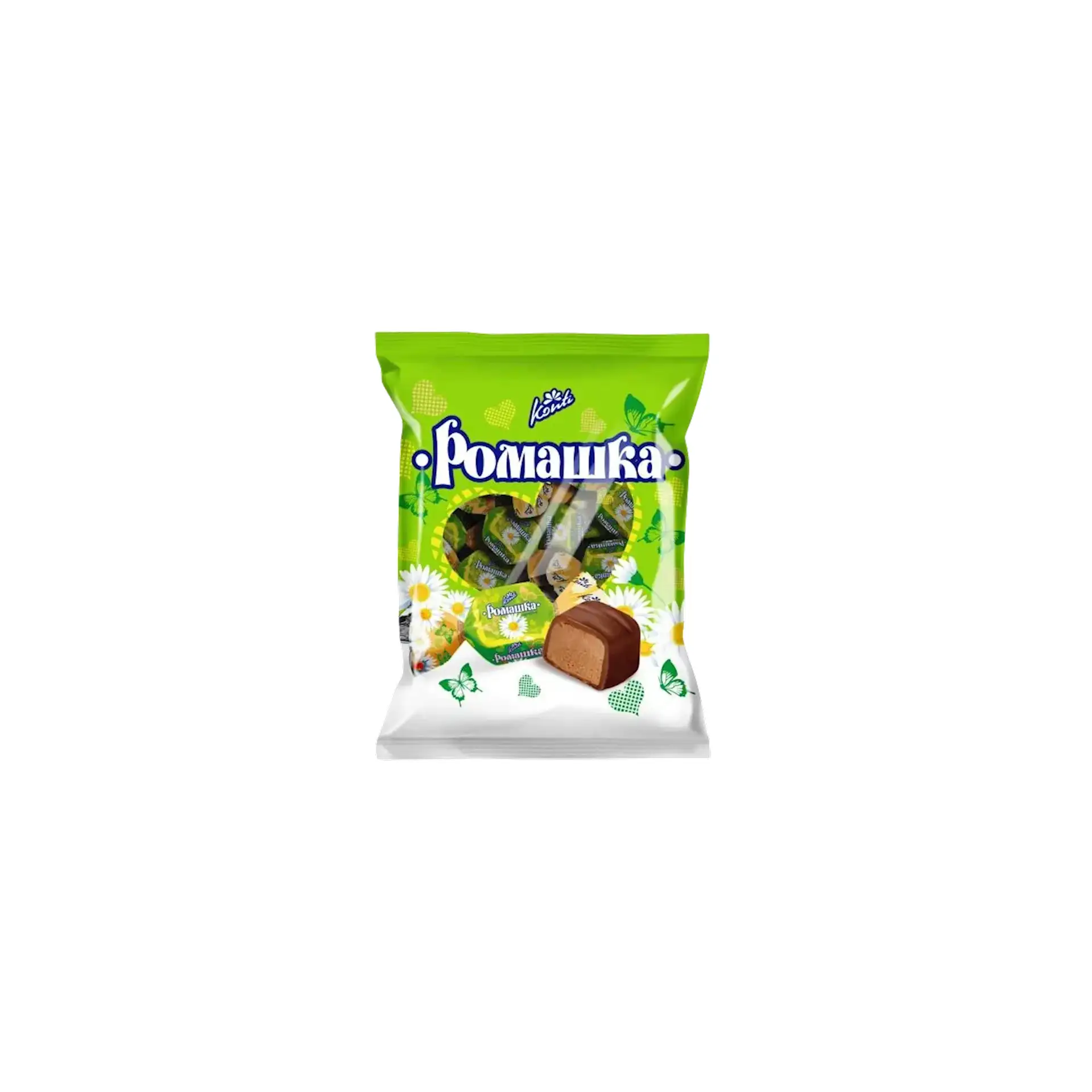 CANDIES PACKED CHOCOLATE ROMASHKA 27/200GR KONTI UKRAINE N8137
