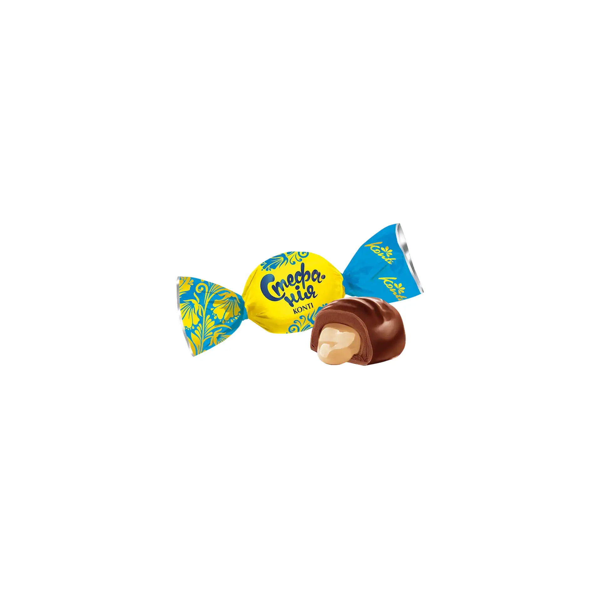 CANDIES PACKED CHOCOLATE STEFANIA 1/15.4LB KONTI UKRAINE N7574 (7/1000GR)