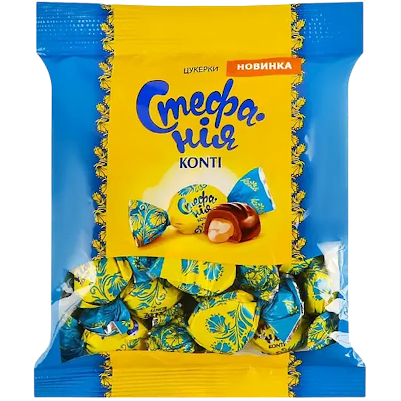 D- CANDIES PACKED CHOCOLATE STEFANIA 27/190GR KONTI UKRAINE N8052