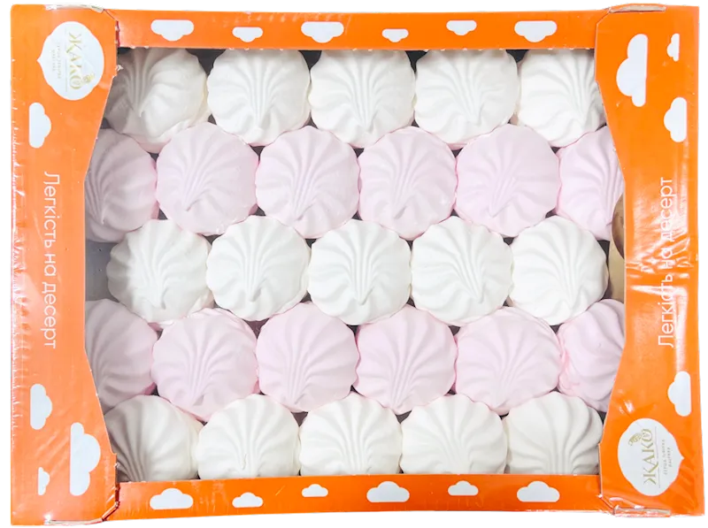 MARSHMALLOW WHITE-PINK LOOSE 1/8.8LB ZHAKO N8854