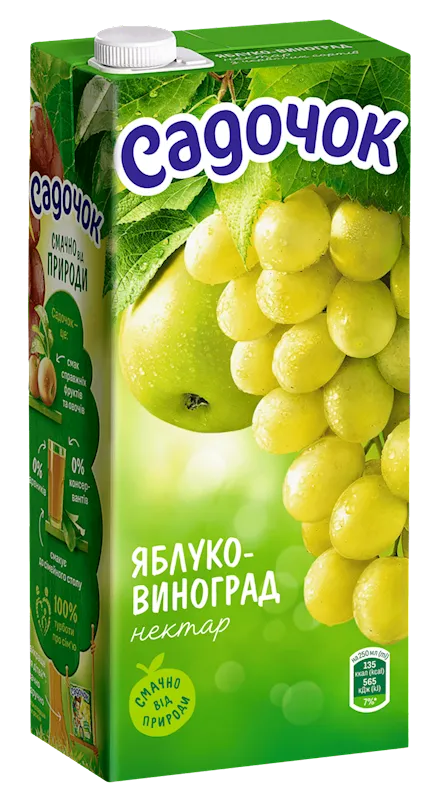 NECTAR APPLE&GRAPE 12/0.95L SADOCHOK
