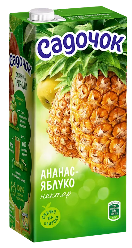 NECTAR APPLE&PINEAPPLE 12/0.95L SADOCHOK
