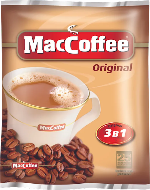 COFFEE SACHETS ORIGINAL 3 IN 1 40/(25*20GR) MACCOFFEE UKRAINE