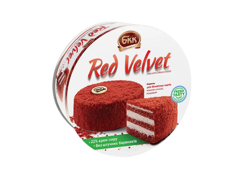 D- CAKE RED VELVET 6/600GR BKK UKRAINE N5762