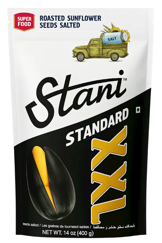 SUNFLOWER SEEDS ROASTED SALTED XXL 10/400GR STANI