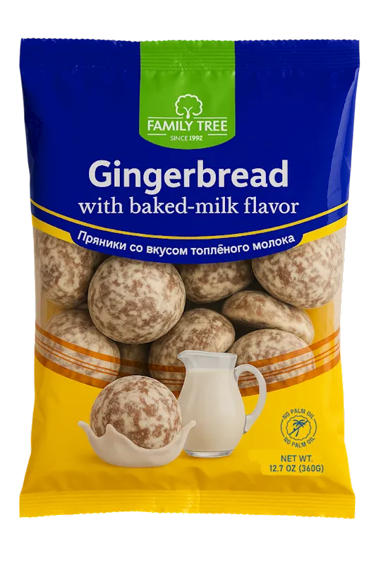 GINGERBREAD W/BAKED MILK FILLING 10/360GR FAMILY TREE N16